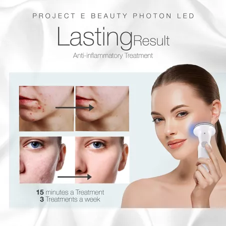 Thérapie LED Anti-Acné Project E Beauty : Une Peau Claire et Saine, Sans Imperfections !